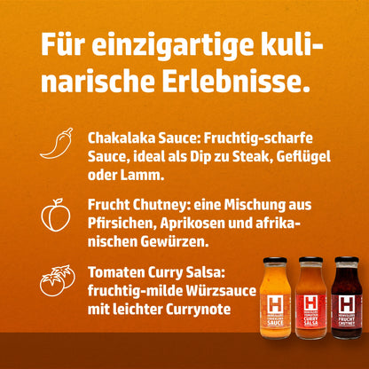 HENSSLERS Fruchtiges Saucen-Trio Saucen Hensslers