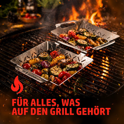 HENSSLERS Grillschale Set Küchenzubehör HENSSLERS