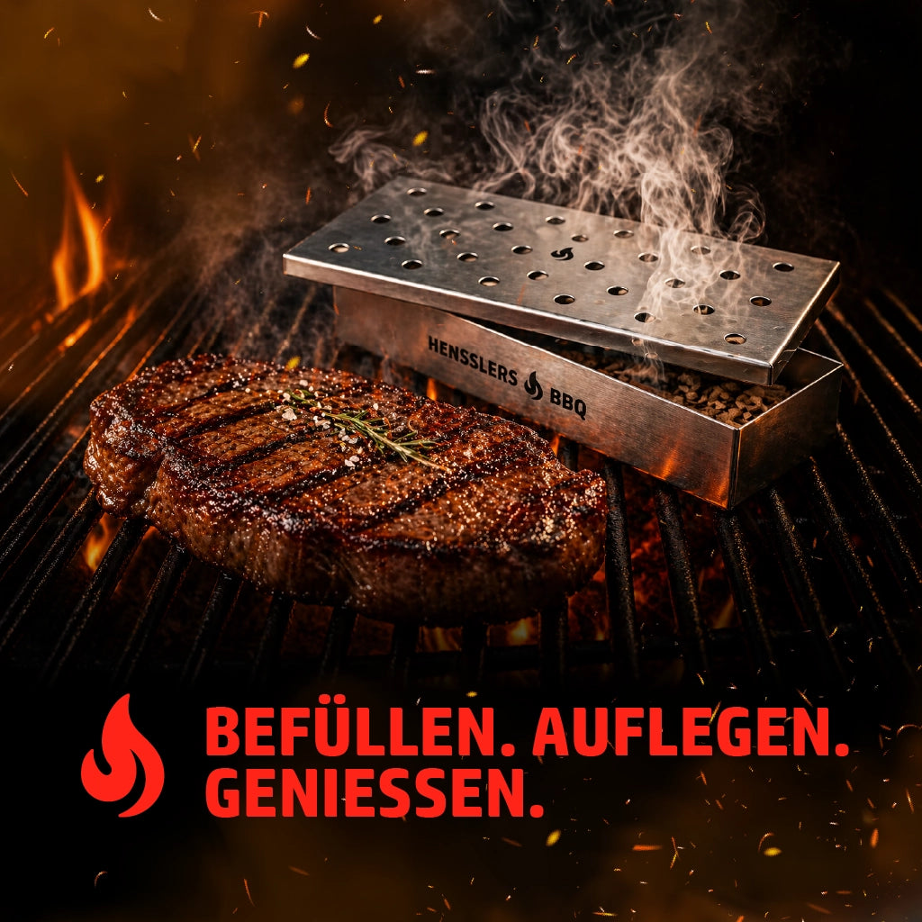 HENSSLERS Räucherbox Küchenzubehör HENSSLERS