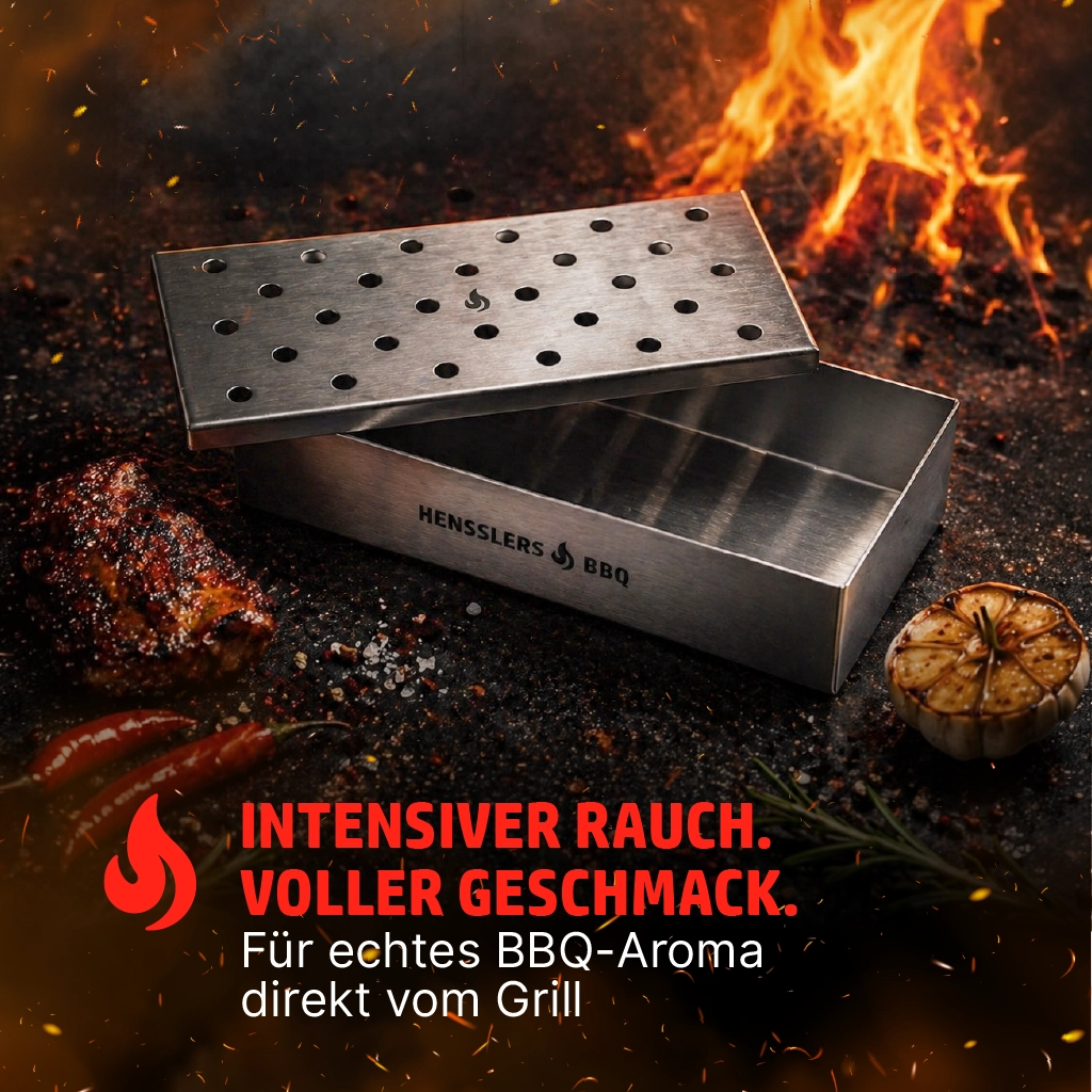 HENSSLERS Räucherbox Küchenzubehör HENSSLERS