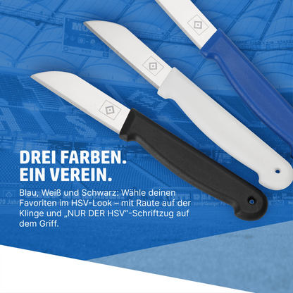 HENSSLERS Schälmesser 3er Set HSV Edition Messer HENSSLERS