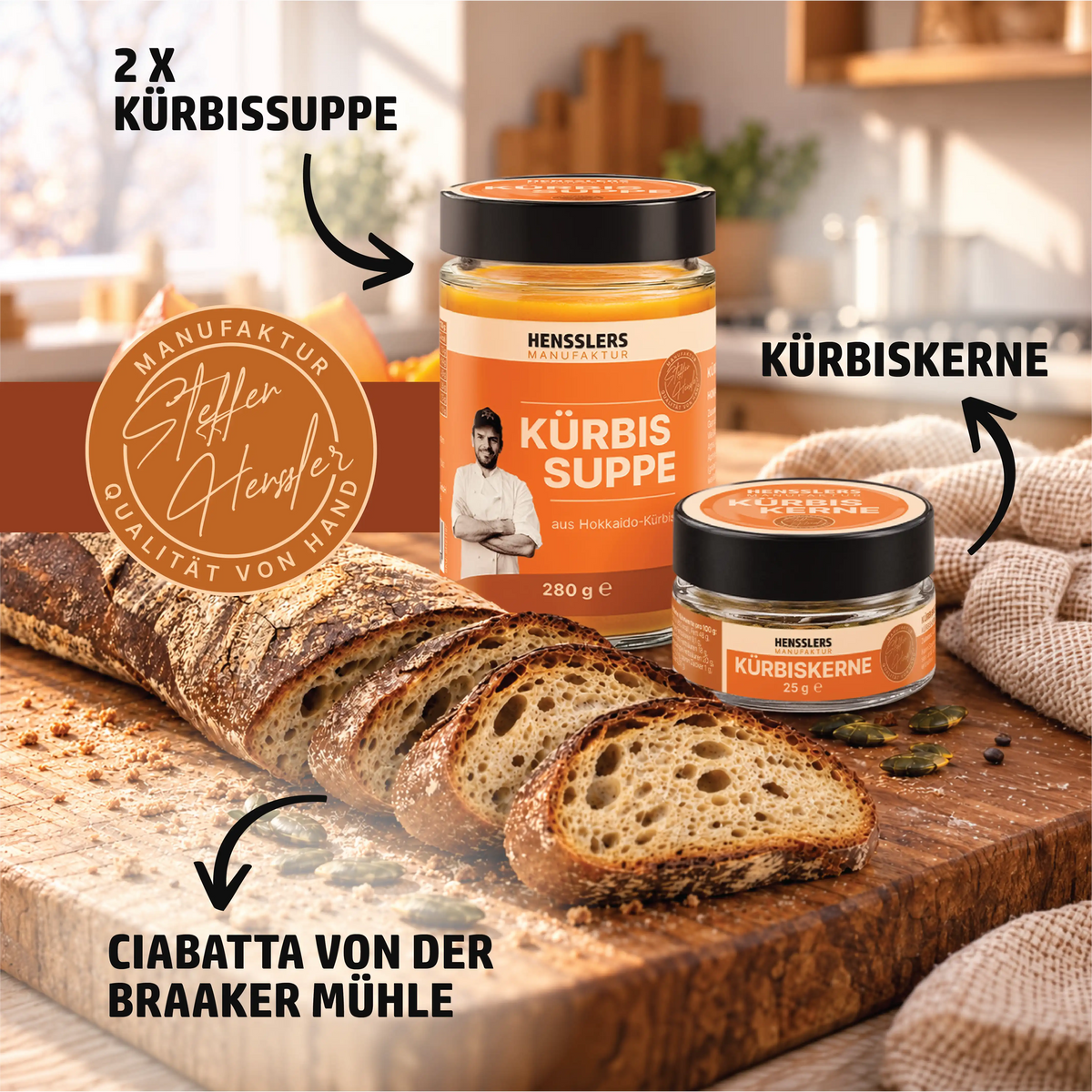 HENSSLERS Kürbis-Box Food HENSSLERS