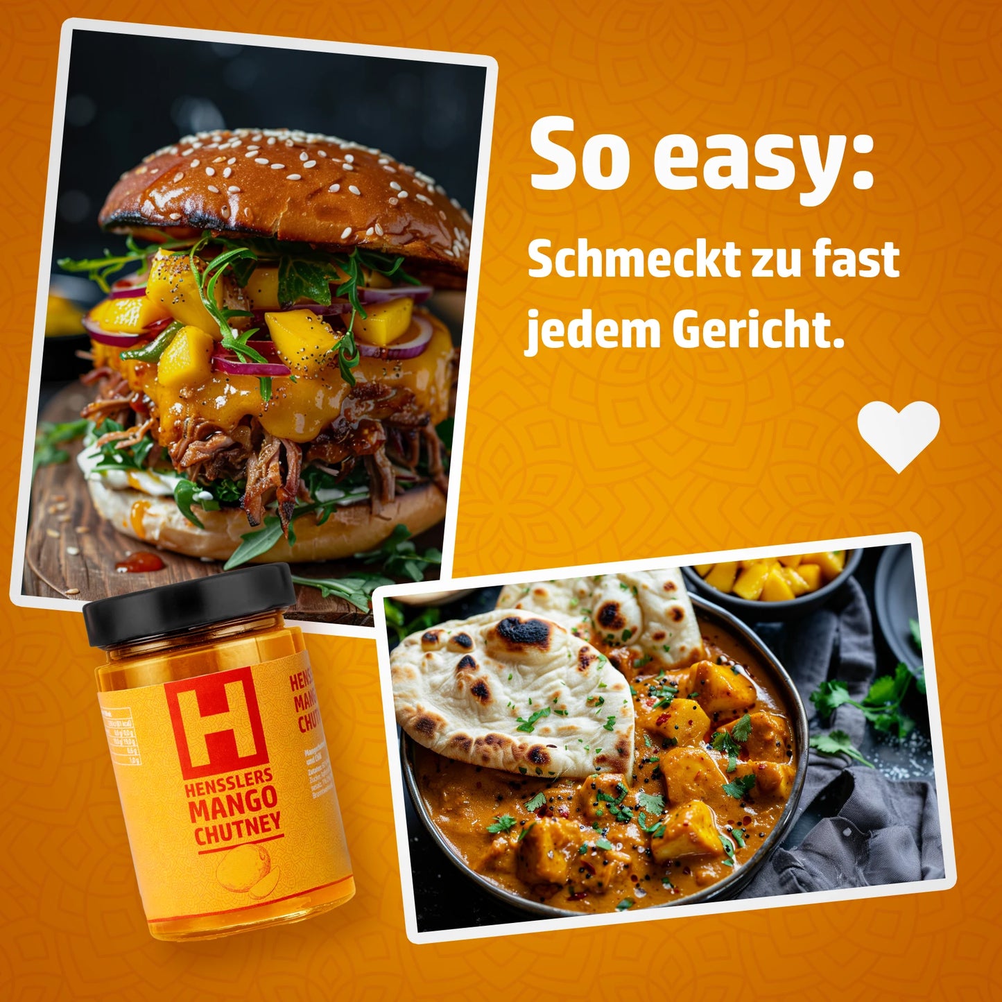 HENSSLERS Mango Chutney Food Hensslers