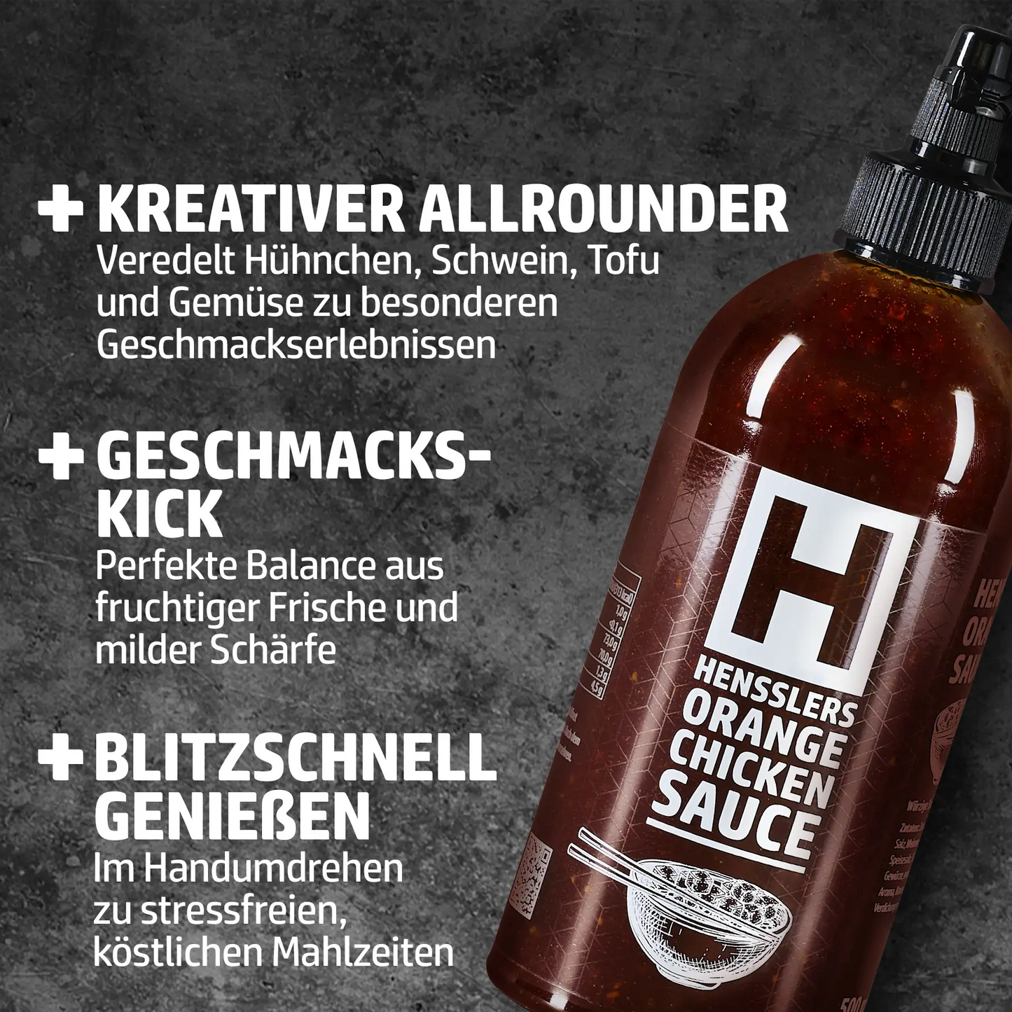 HENSSLERS Orange Chicken Sauce Saucen Hensslers