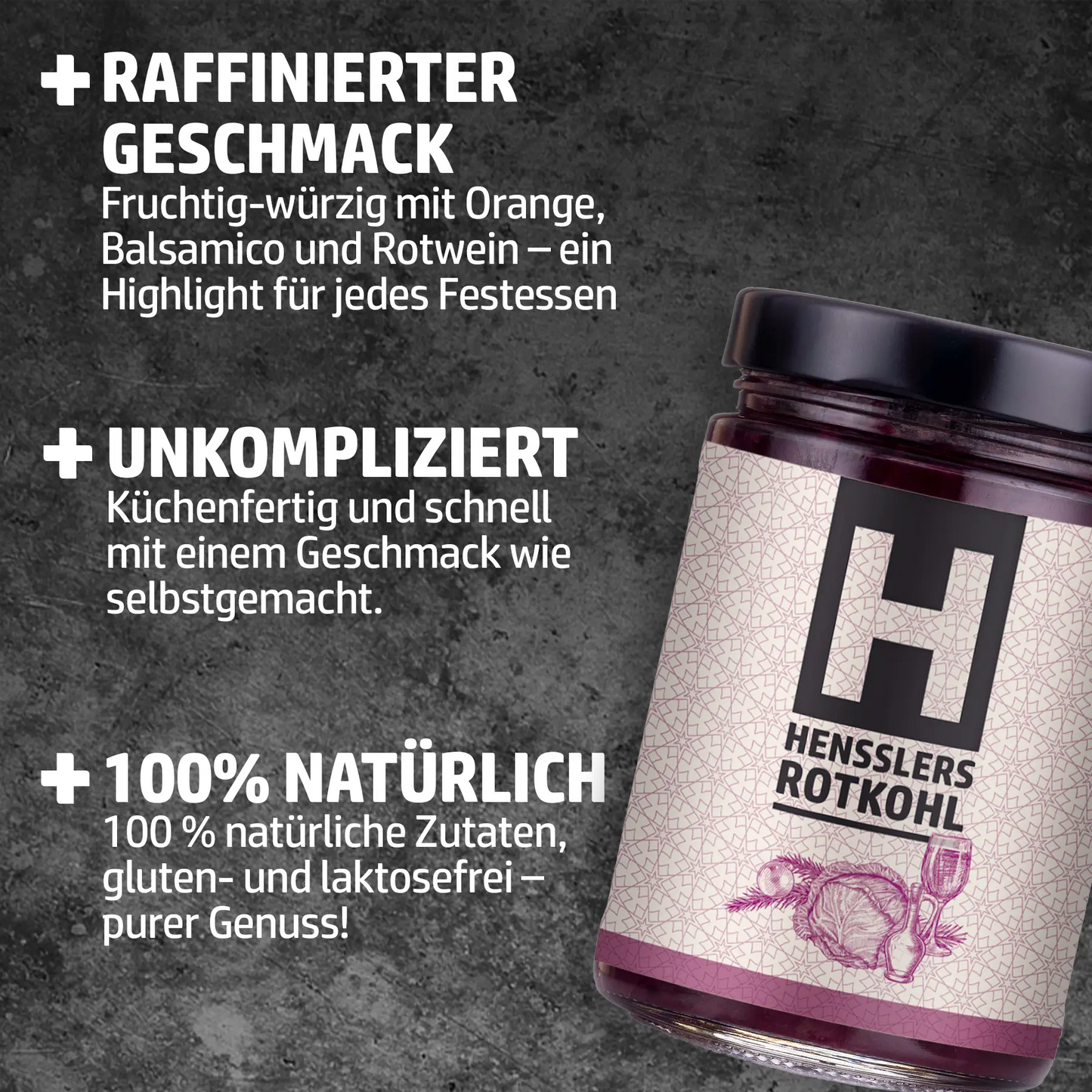 HENSSLERS Rotkohl Food Hensslers