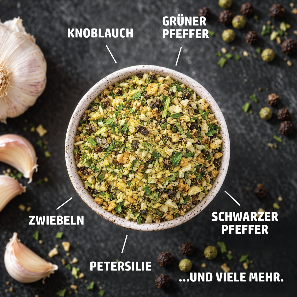 HENSSLERS Knoblauchpfeffer Gewürze HENSSLERS