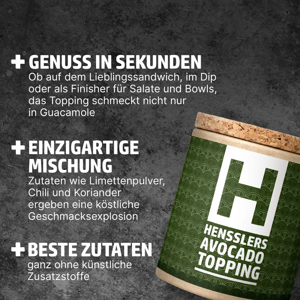 HENSSLERS Avocado Topping