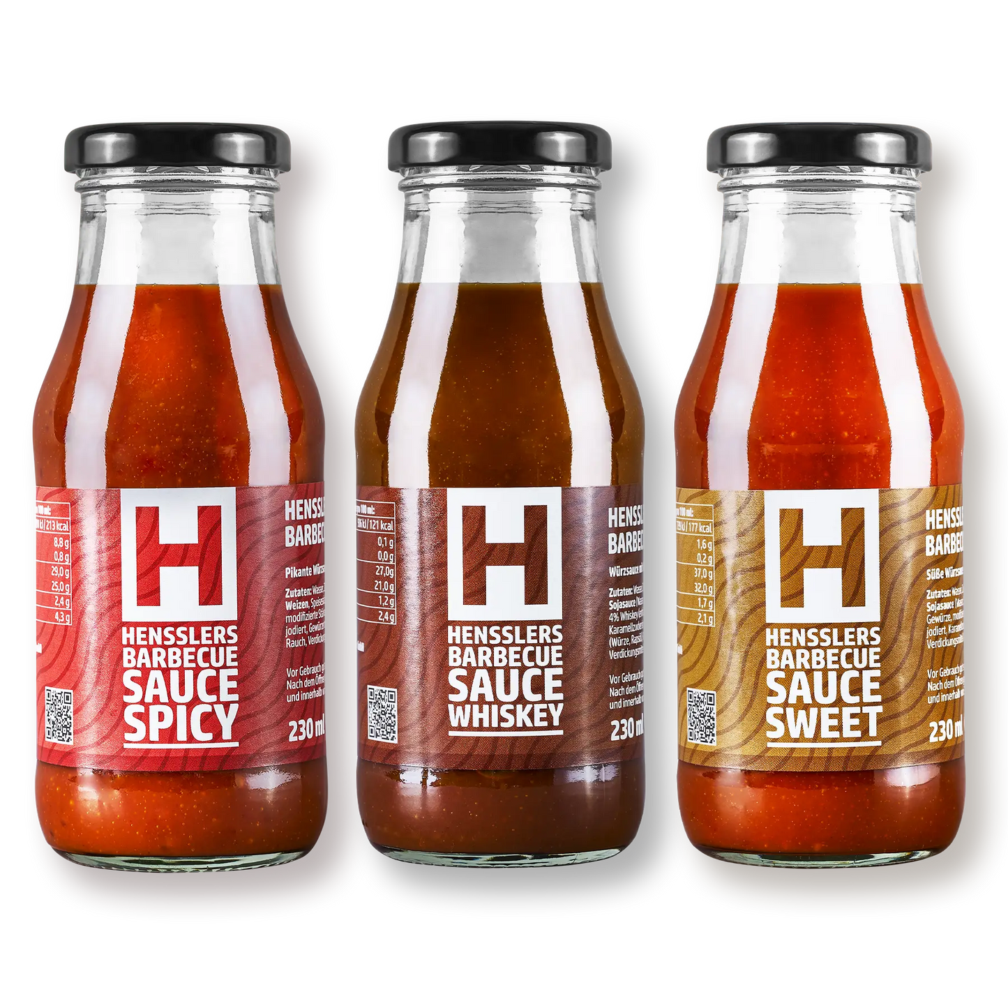 HENSSLERS BBQ Saucen Set Saucen Hensslers