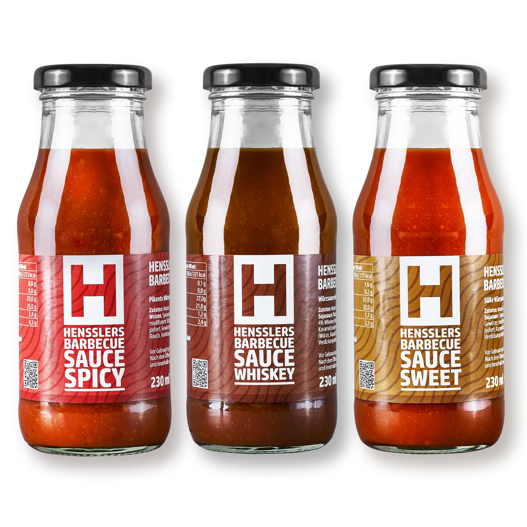 HENSSLERS BBQ Saucen Set Saucen Hensslers