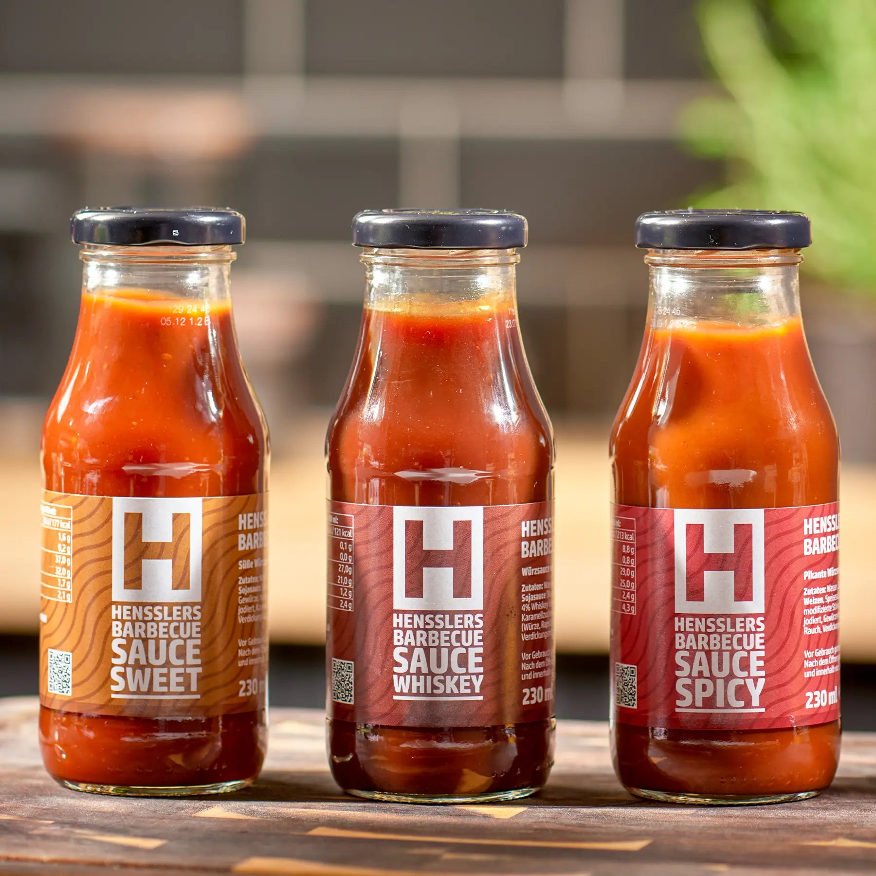 HENSSLERS BBQ Saucen Set Saucen Hensslers