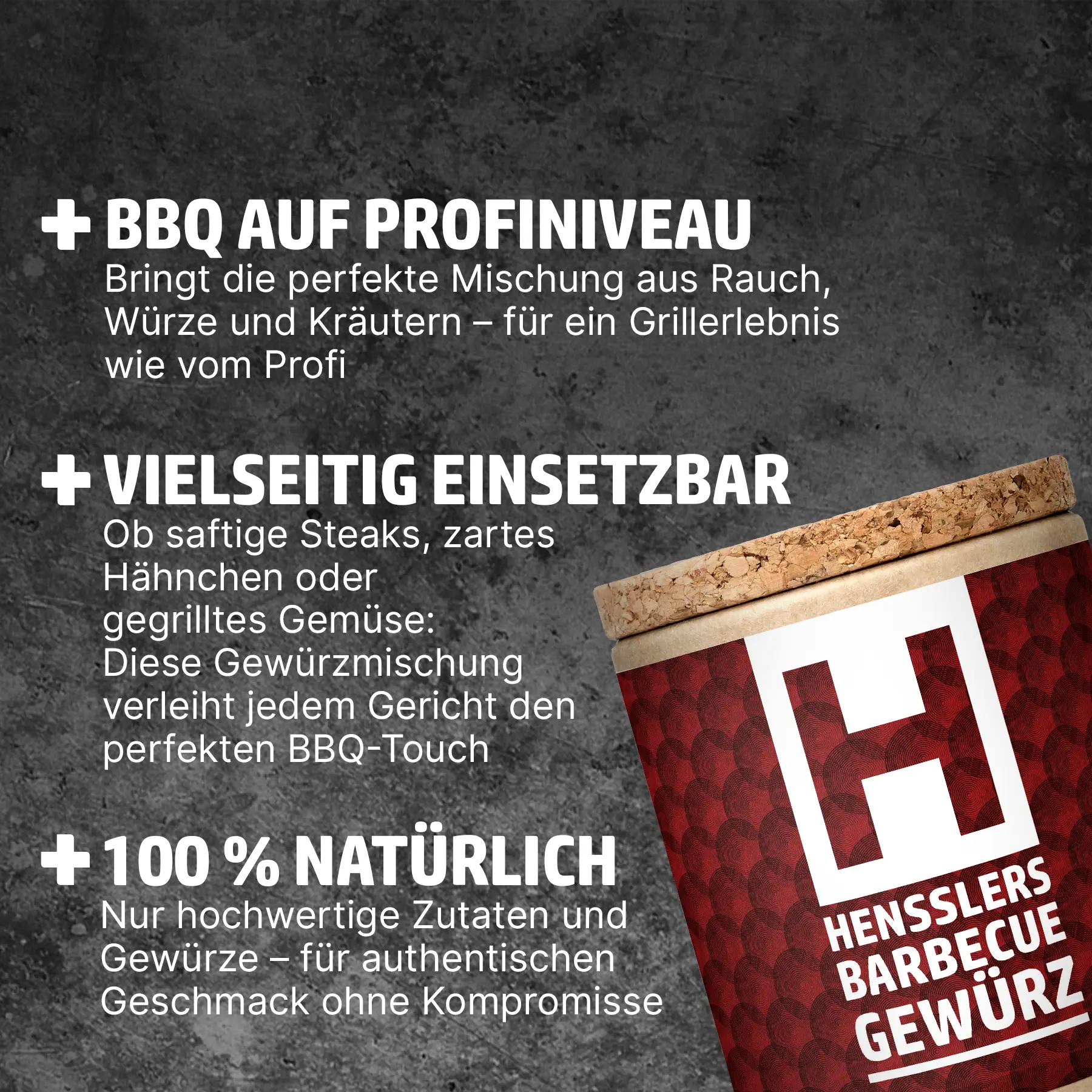 HENSSLERS 6er-BBQ Set Gewürze Hensslers