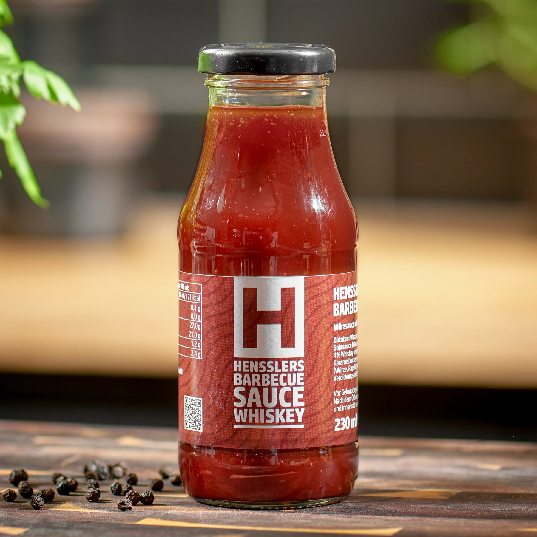 HENSSLERS Whiskey Barbecue Sauce Saucen Hensslers