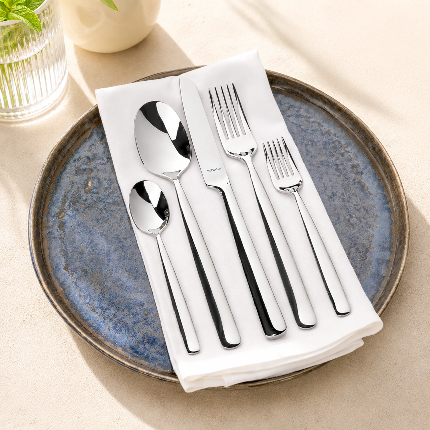 HENSSLERS Besteckset 30-teilig Küchenzubehör HENSSLERS