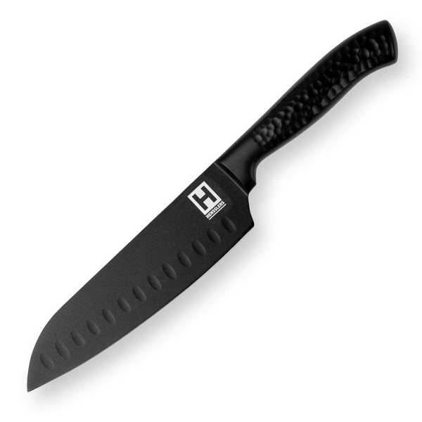 HENSSLERS Black Blade - Santokumesser Messer Hensslers