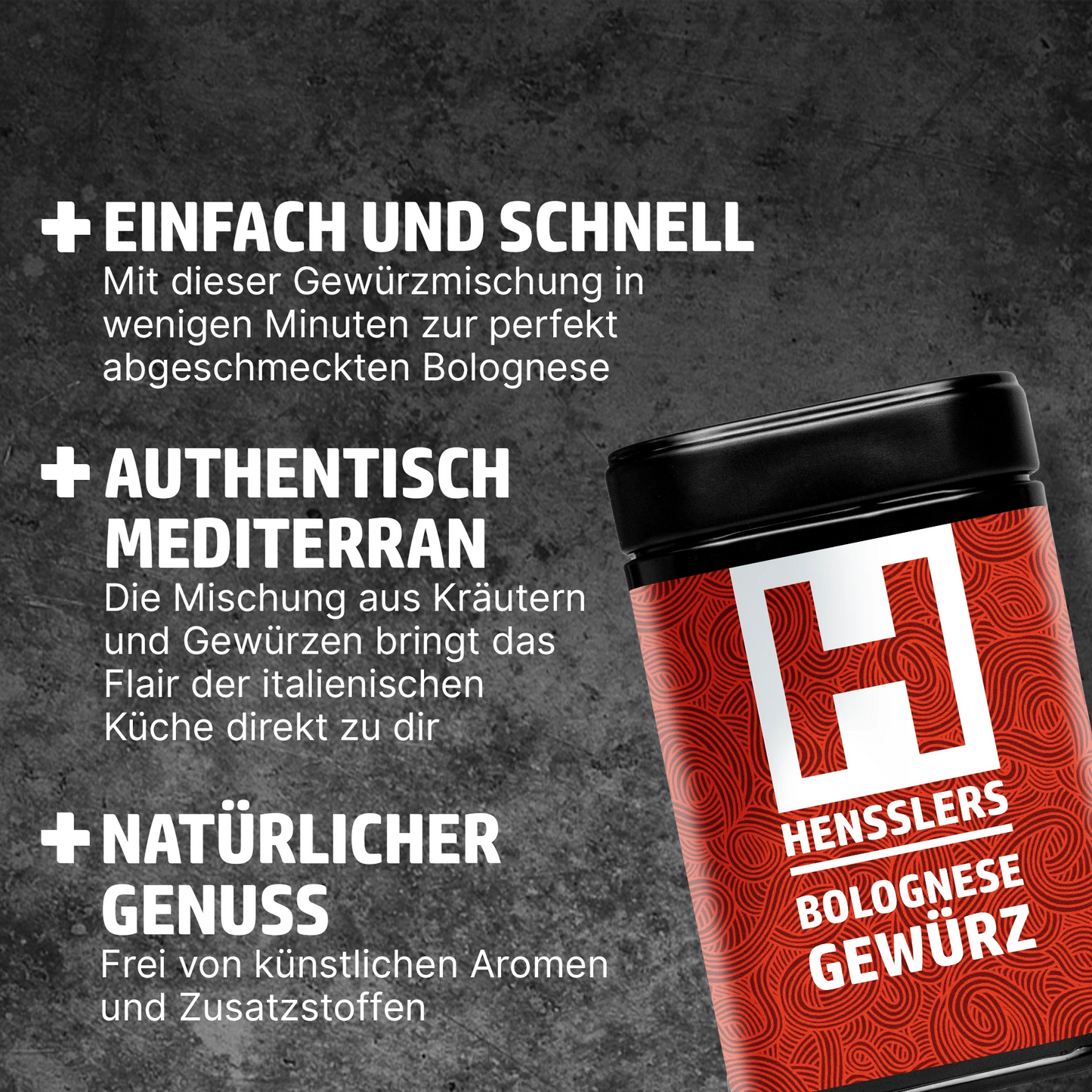 HENSSLERS Bolognese Gewürz Gewürze Hensslers
