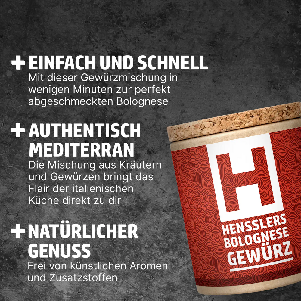 HENSSLERS Bolognese Gewürz