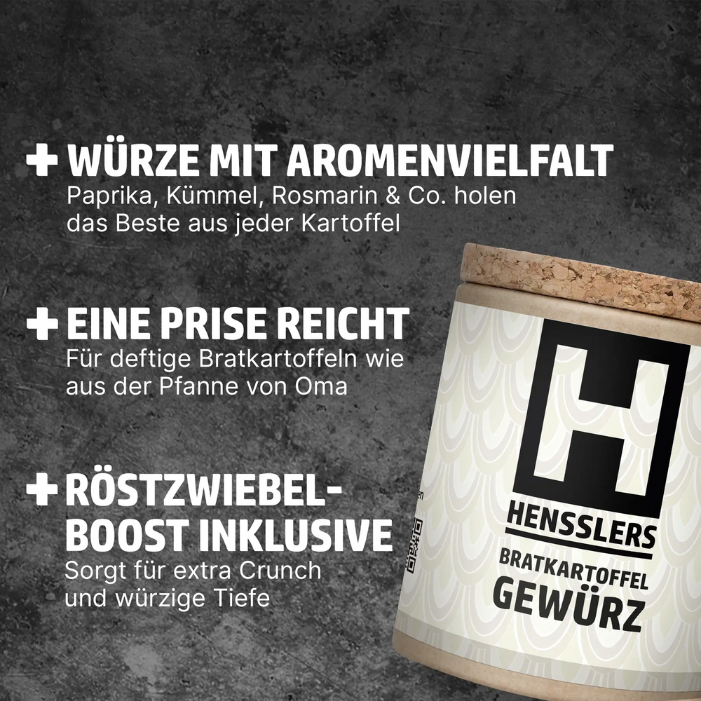 HENSSLERS Bratkartoffel Gewürz