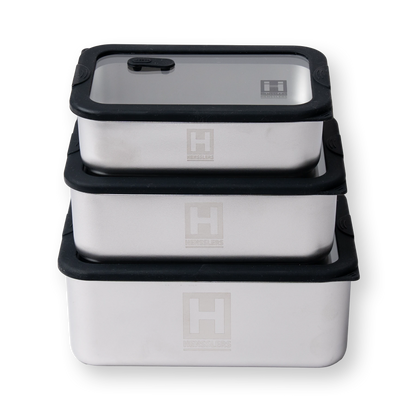 HENSSLERS Brotdosen 3er-Set Küchenzubehör Hensslers