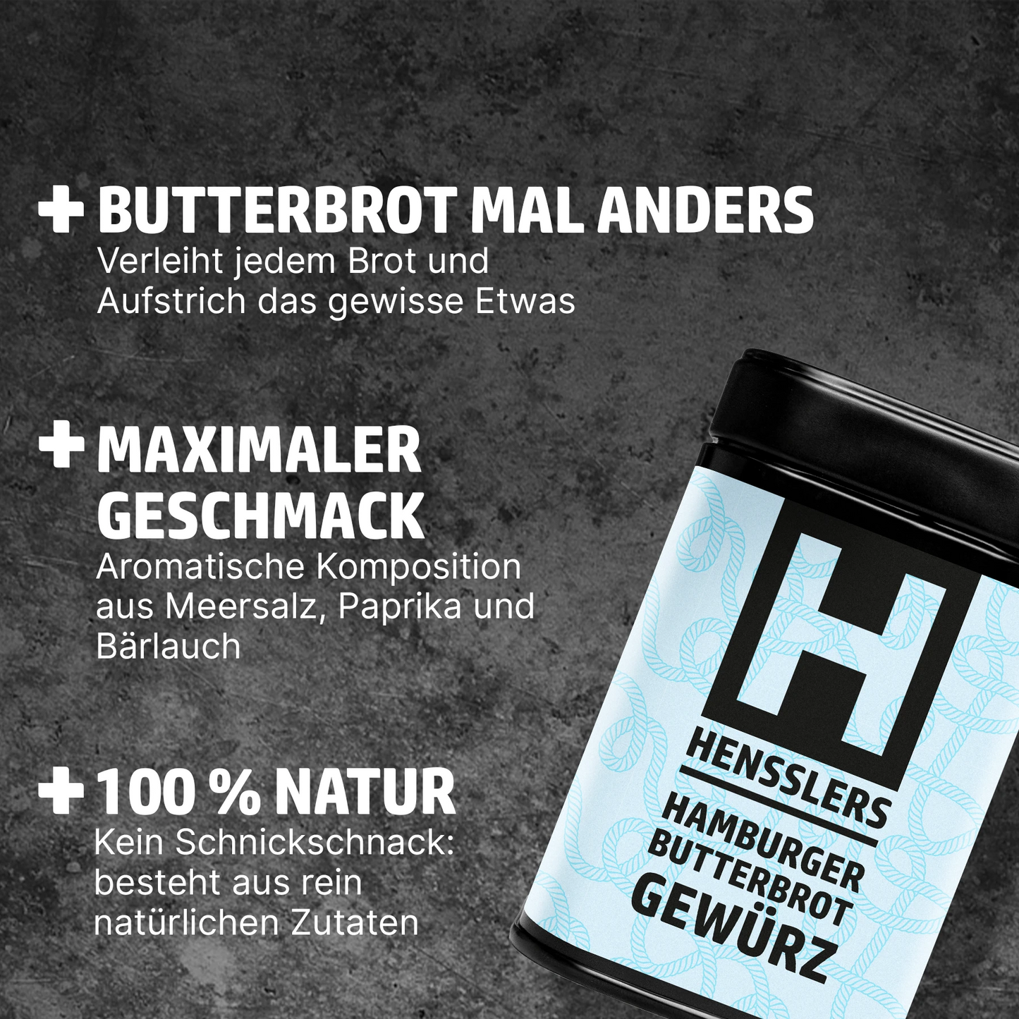HENSSLERS Hamburger Butterbrot Gewürz Gewürze HENSSLERS