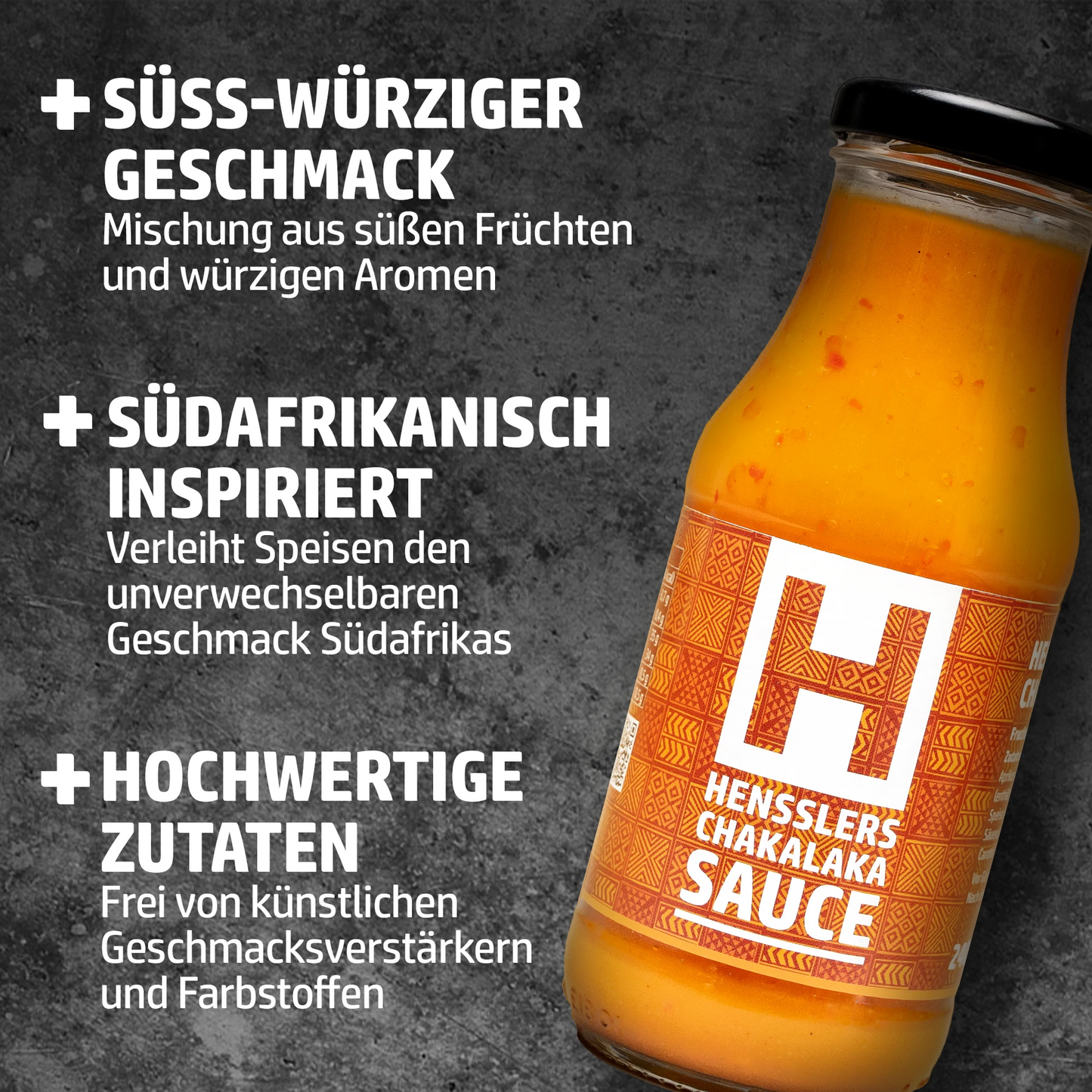 HENSSLERS Chakalaka Sauce Saucen Hensslers