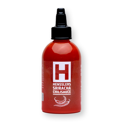 GRATIS Hensslers Sriracha Chilisauce Saucen HENSSLERS