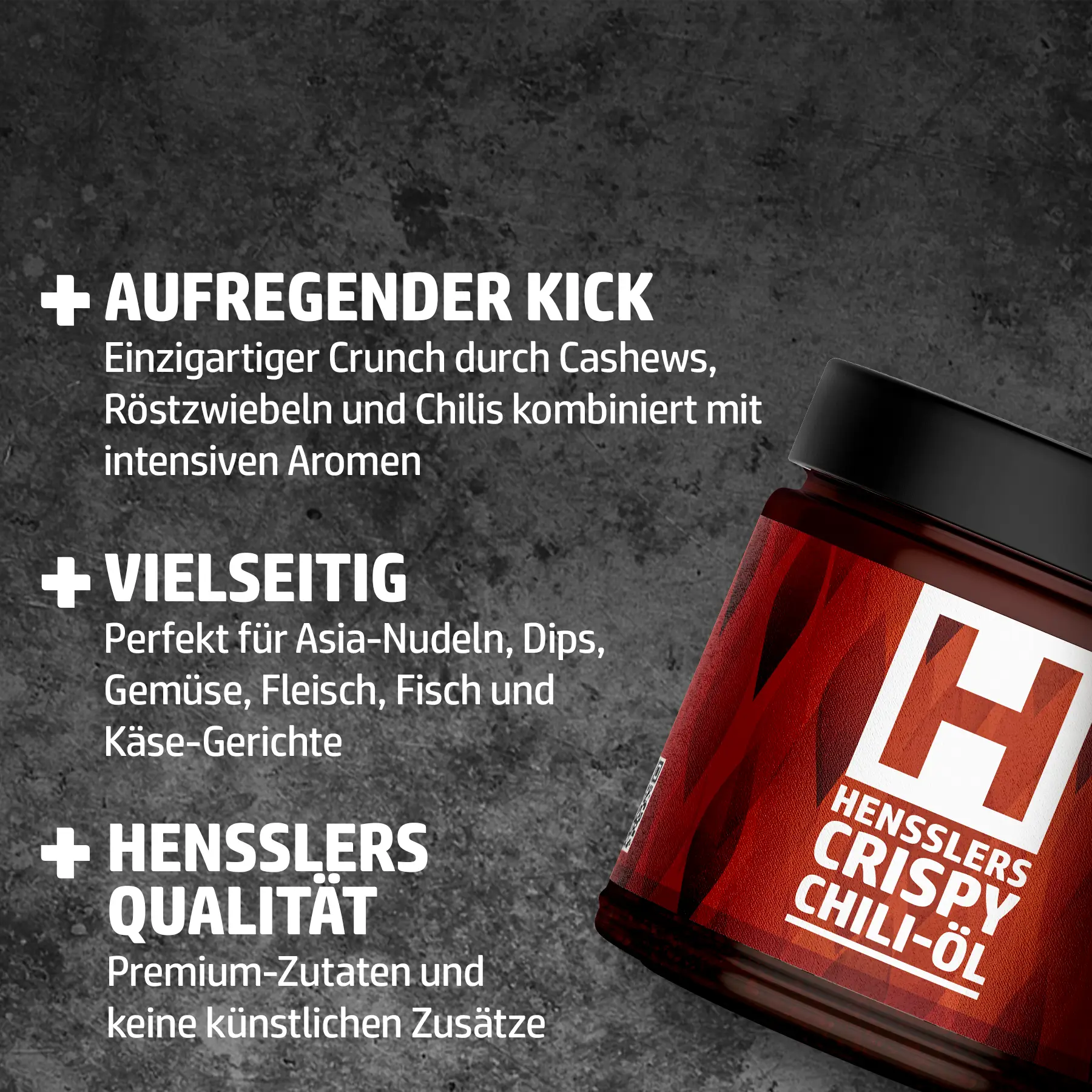 HENSSLERS Crispy Chili-Öl Öl Hensslers