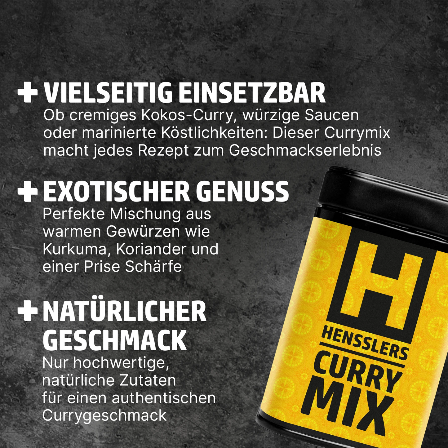 HENSSLERS 3er Currywurst-Starter-Set Gewürze HENSSLERS