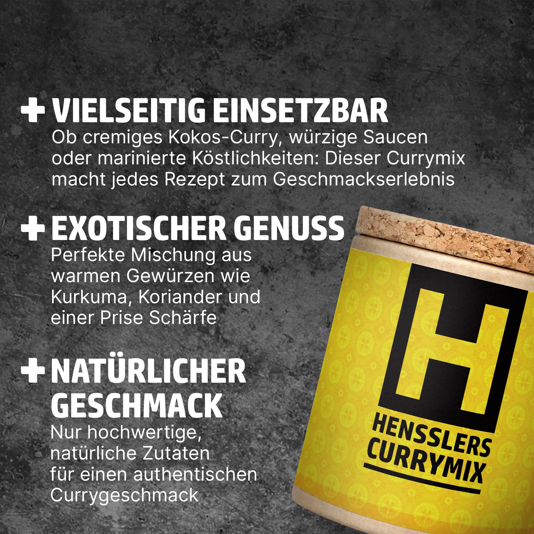 HENSSLERS Currymix Gewürze Hensslers