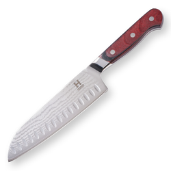 HENSSLERS Damast Santoku Messer Messer Hensslers