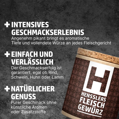 HENSSLERS 6er-BBQ Set Gewürze Hensslers