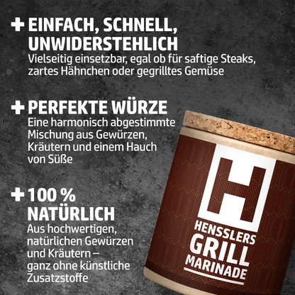 HENSSLERS Grillprofi Set Bundles Hensslers