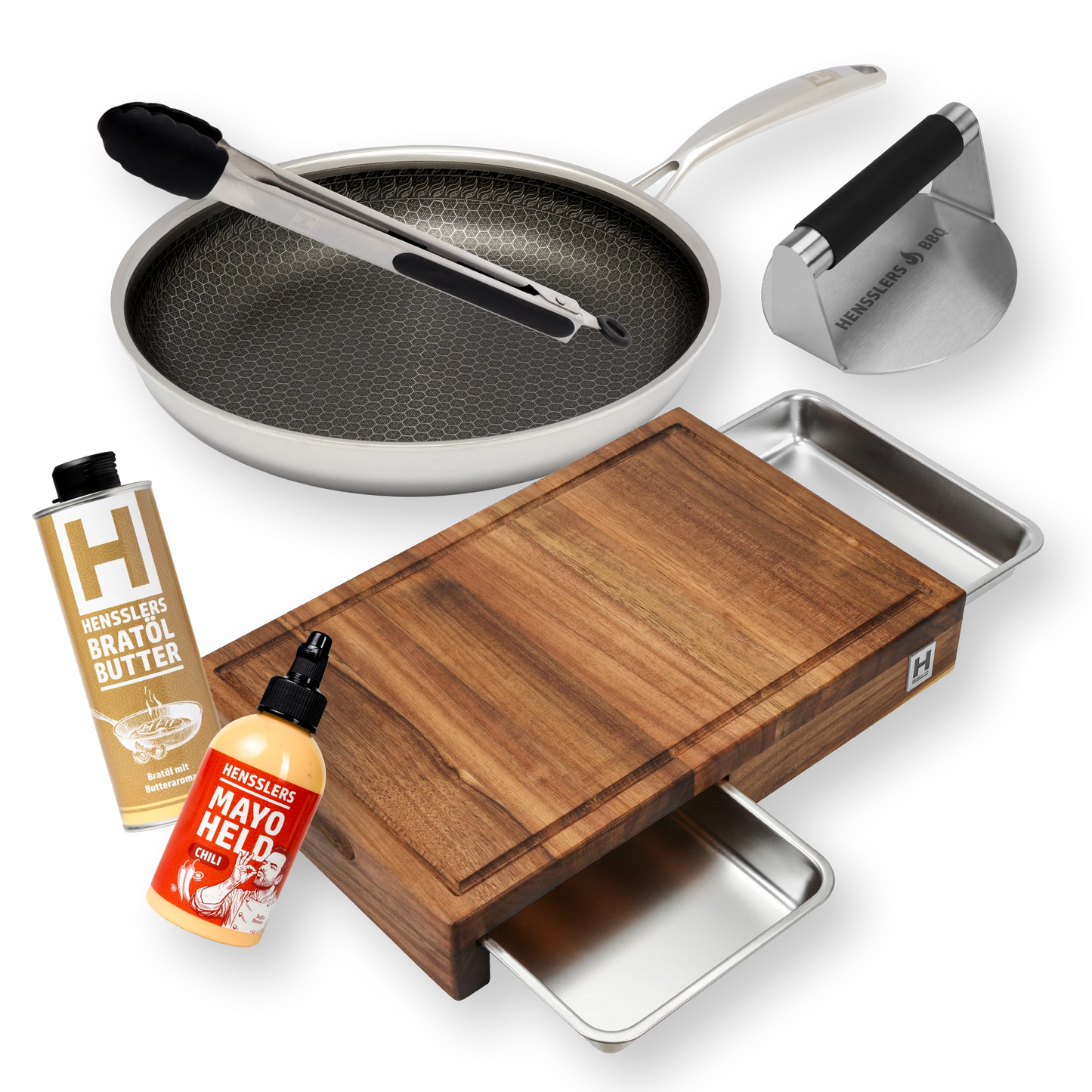 HENSSLERS Burger Werkstatt Deluxe-Set Bundles HENSSLERS