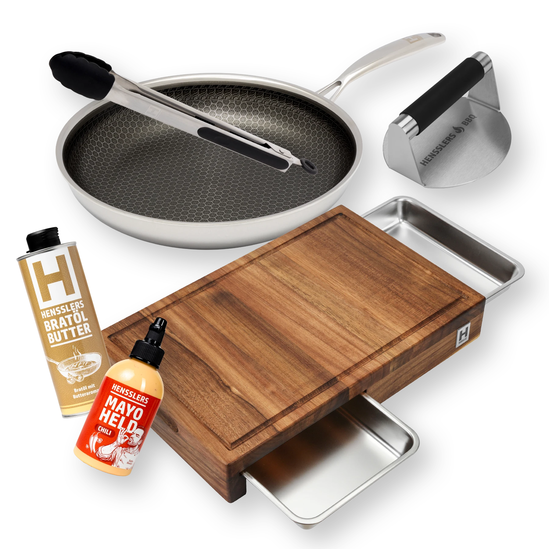 HENSSLERS Burger Werkstatt Deluxe-Set Bundles HENSSLERS