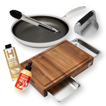 HENSSLERS Burger Werkstatt Deluxe-Set Bundles HENSSLERS