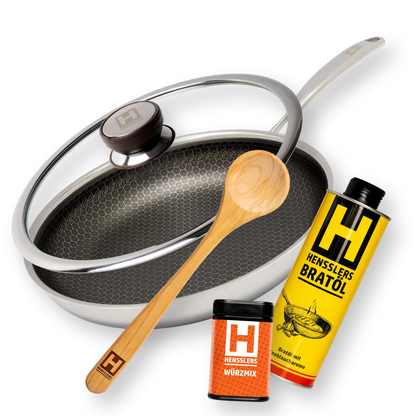HENSSLERS Pfannen Upgrade-Set Bundles HENSSLERS