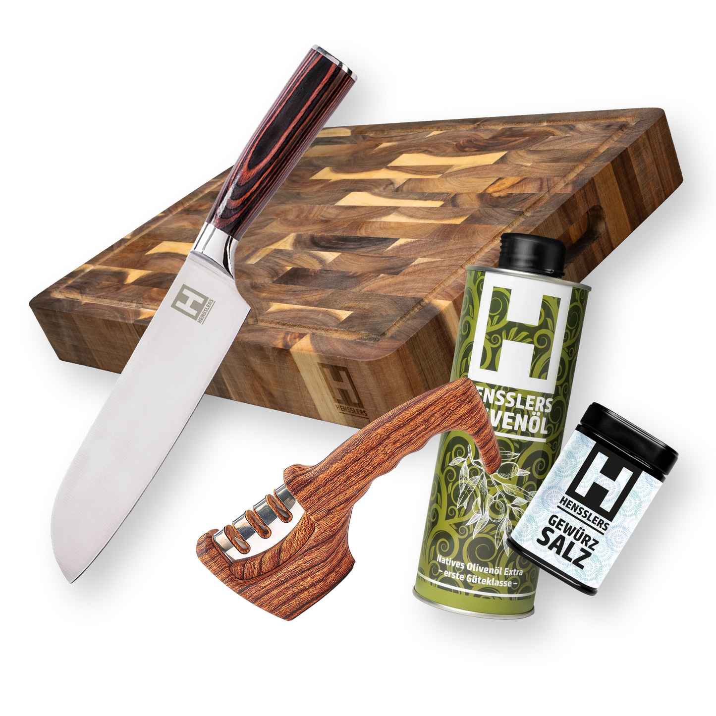 HENSSLERS Messer Deluxe-Set Bundles HENSSLERS