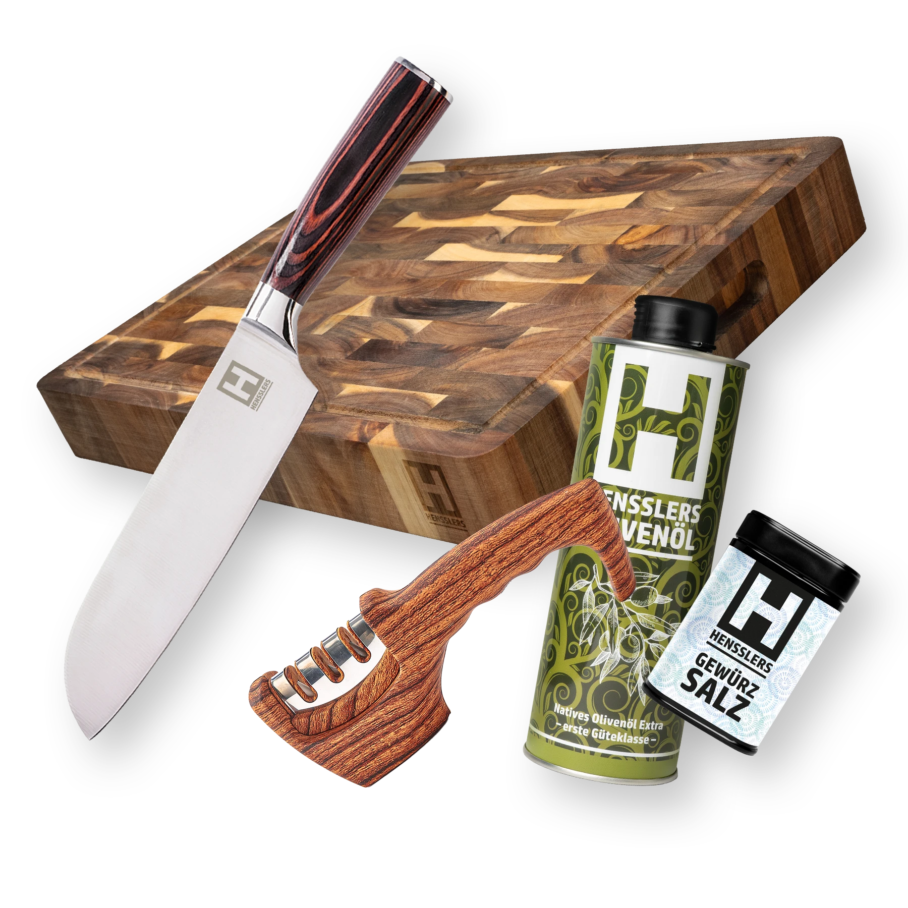 HENSSLERS Messer Deluxe-Set Bundles HENSSLERS