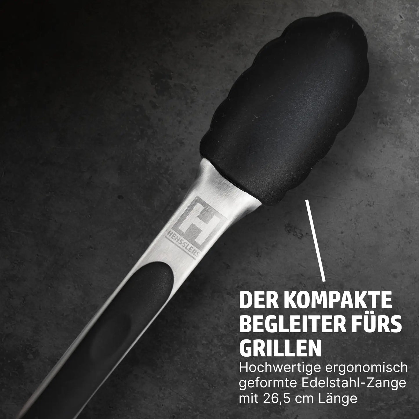 HENSSLERS Grillzange klein Küchenzubehör Hensslers
