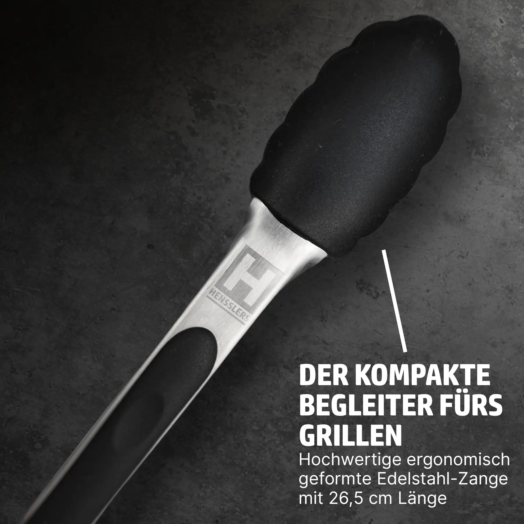 HENSSLERS Grillzange klein Küchenzubehör Hensslers