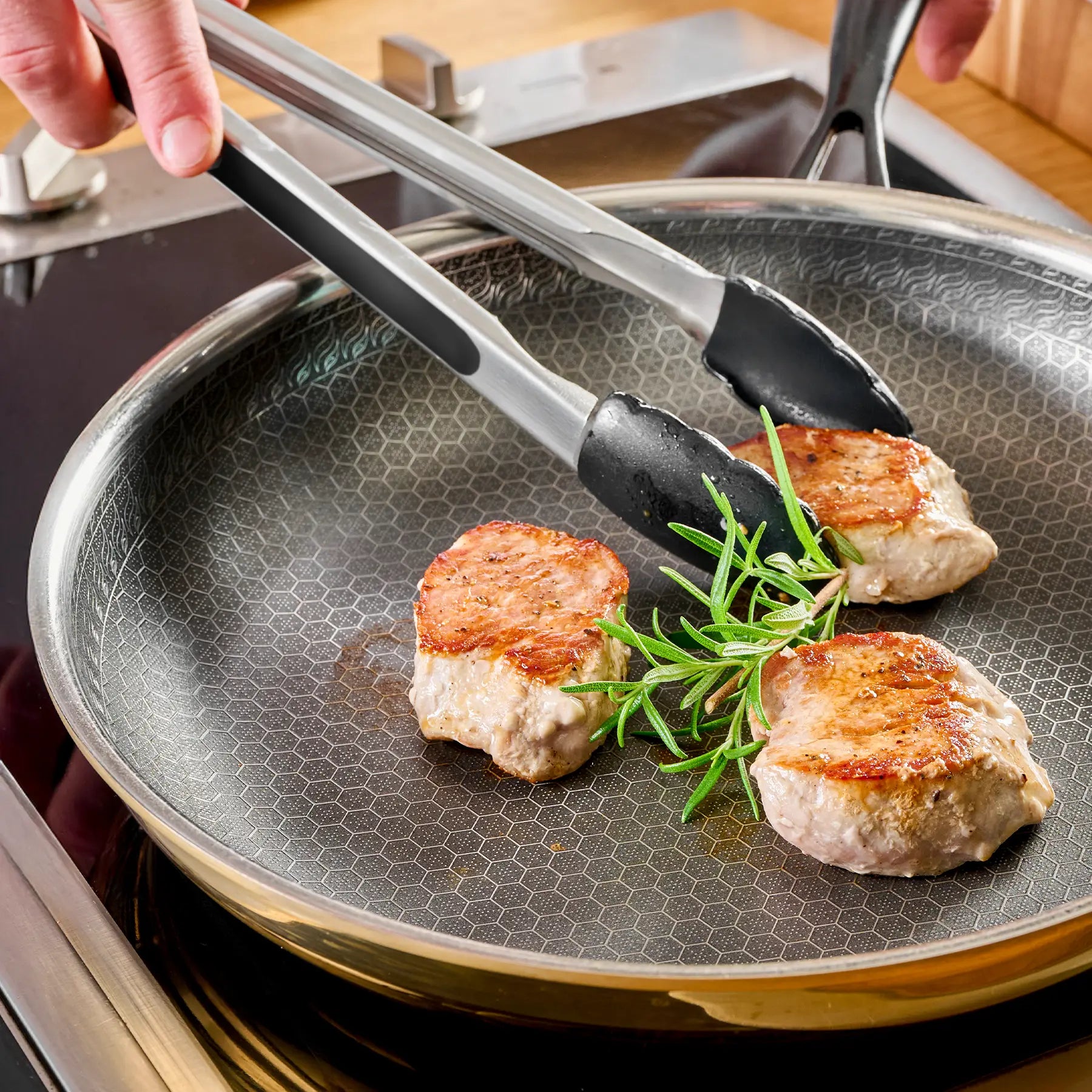 HENSSLERS Grillzange klein Küchenzubehör Hensslers