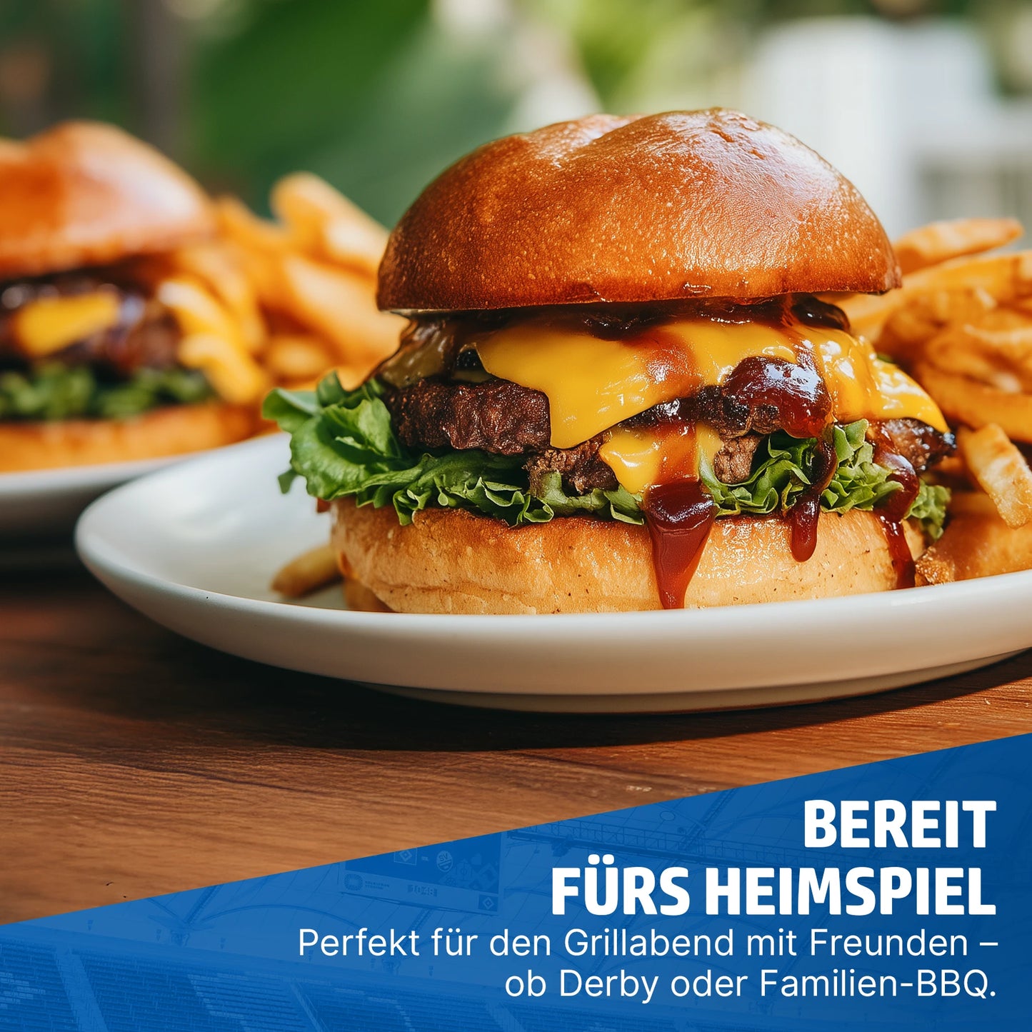 HENSSLERS Burgerpresse HSV-Edition Küchenzubehör HENSSLERS