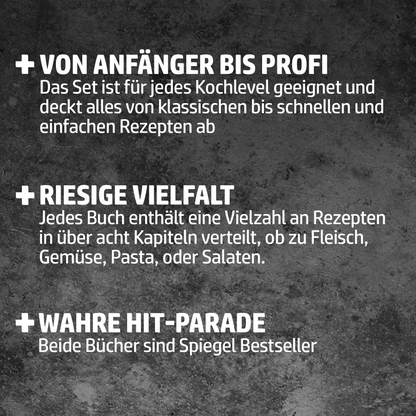 HENSSLERS Bestseller Duo Kochbücher Hensslers