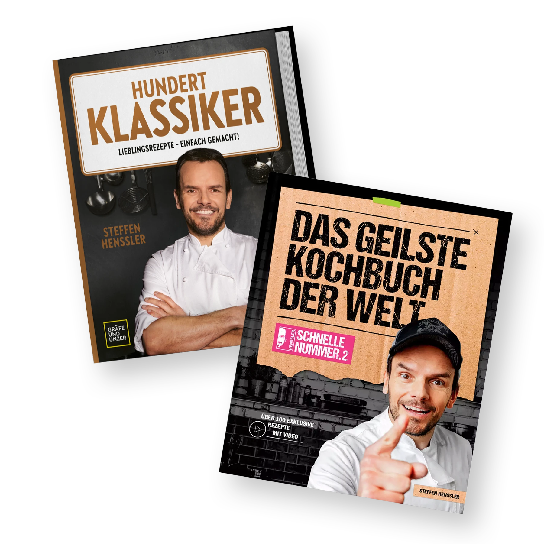HENSSLERS bestes Duo Kochbücher Hensslers