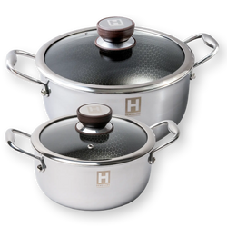 HENSSLERS Kochtopf Set Töpfe Hensslers
