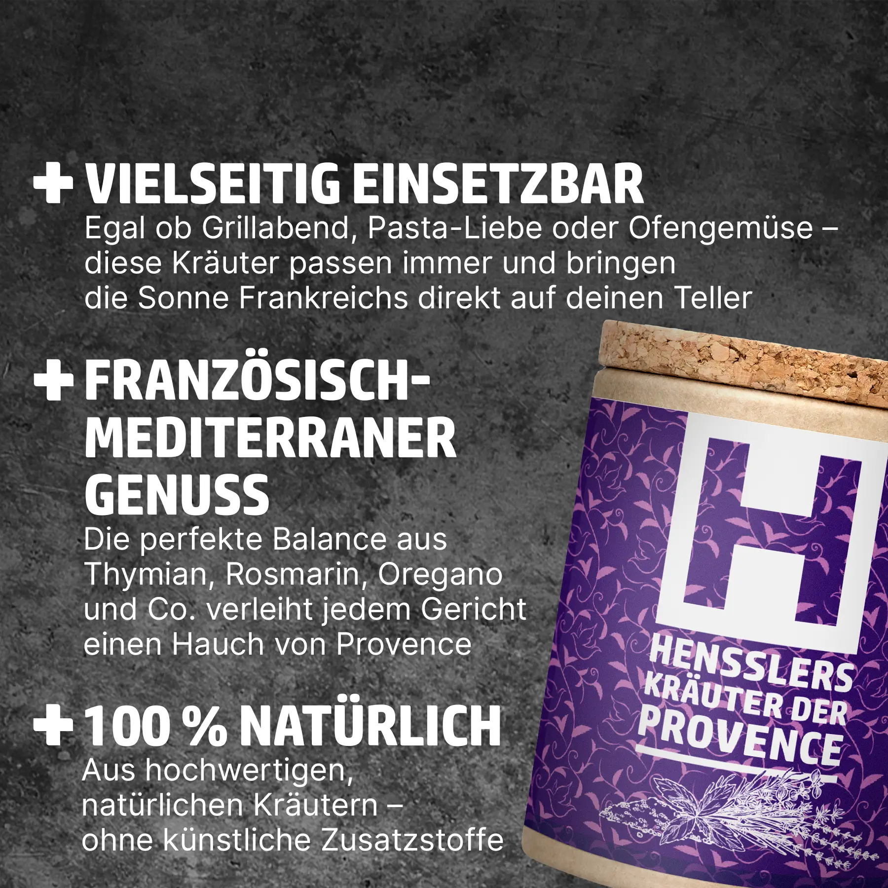 HENSSLERS 3er-Kräutergarten Set Gewürze Hensslers