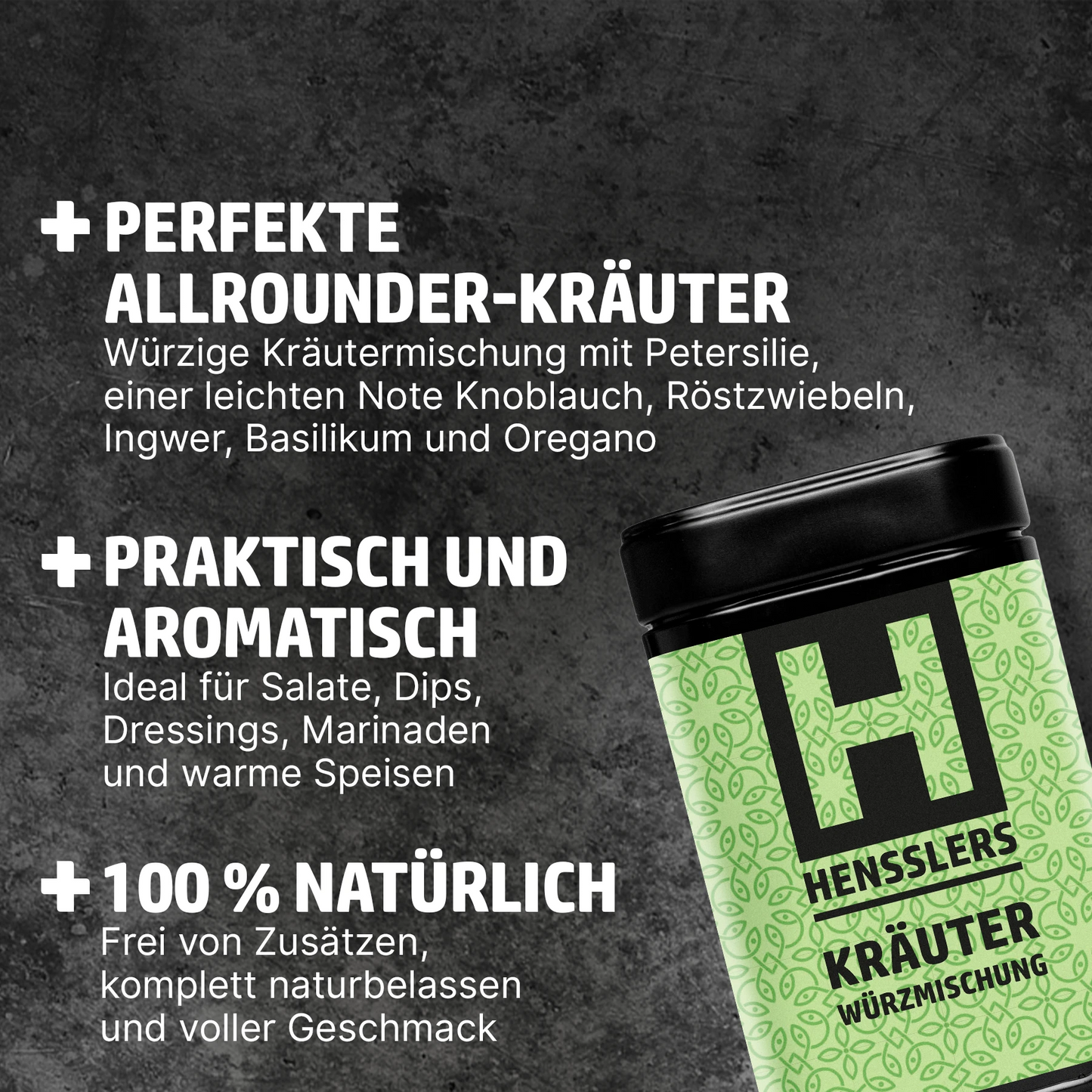HENSSLERS Kräutermischung Gewürze Hensslers