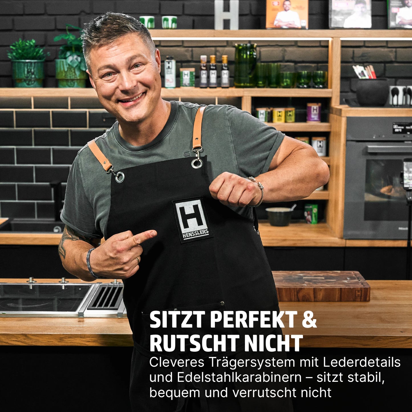 HENSSLERS Küchenschürze