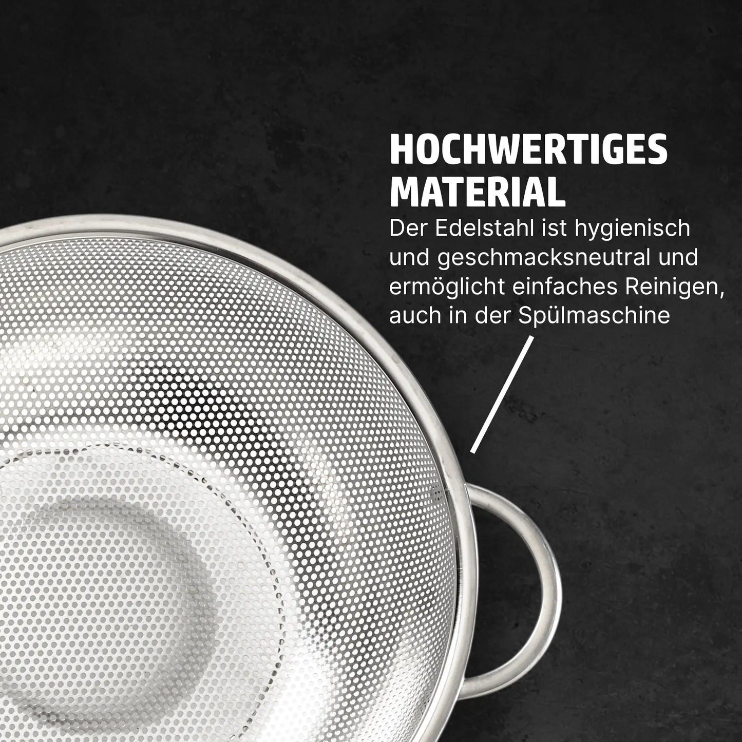 HENSSLERS Küchensieb Küchenzubehör Hensslers