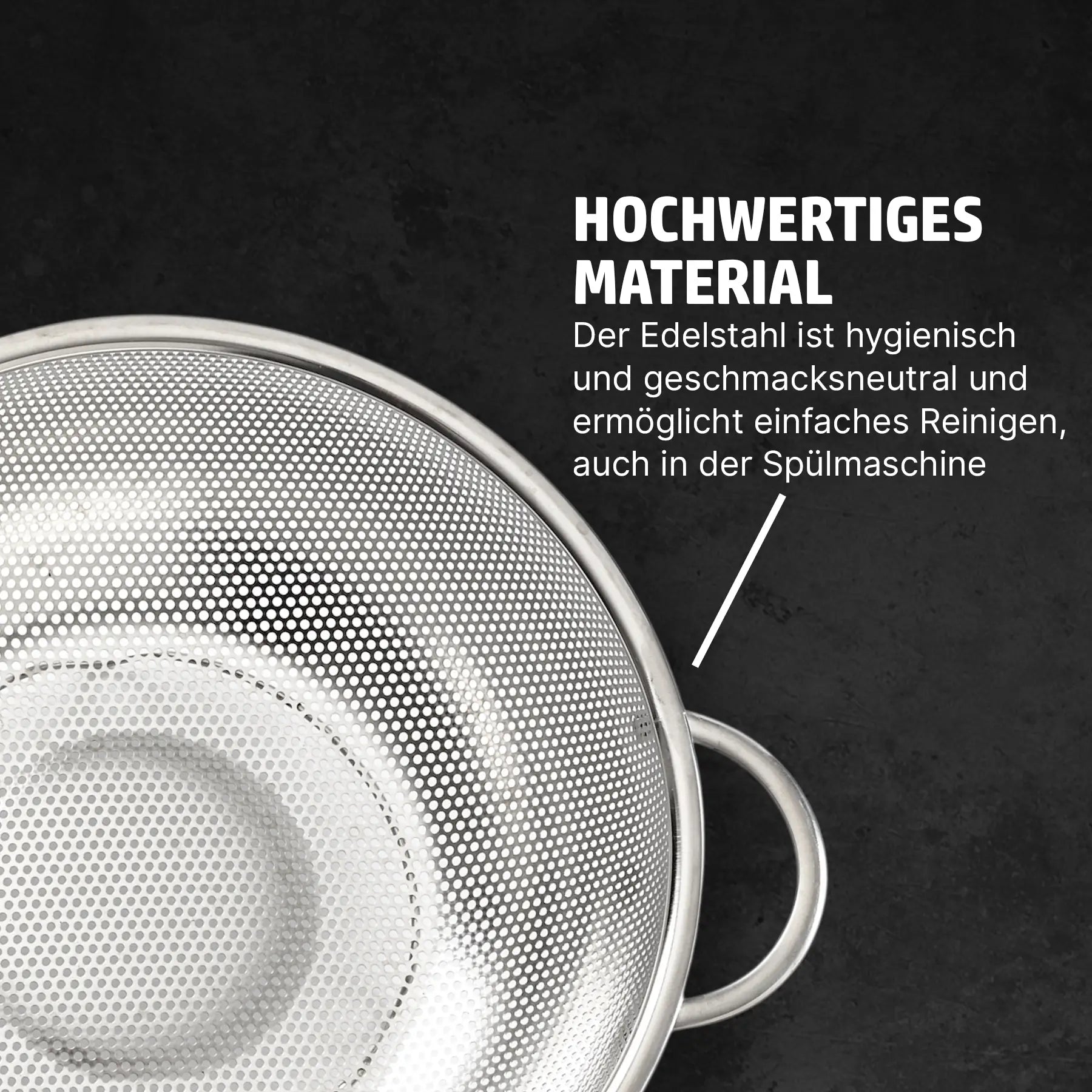 HENSSLERS Küchensieb Küchenzubehör Hensslers
