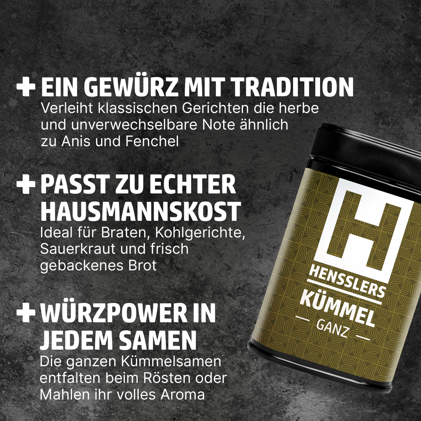HENSSLERS Kümmel ganz Gewürze HENSSLERS